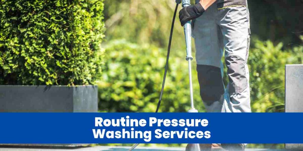 Routine Pressure Washing Services